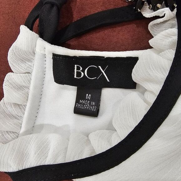 BCX Juniors Double Tiered Sleeveless Top - Picture 4 of 4